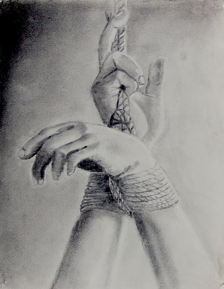 Charcoal piece